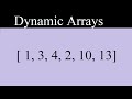 Dynamic Arrays Theory | Data structures and Algorithms