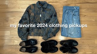 my favorite 2024 clothing pickups (kapital, balenciaga, acne studios, margiela, etc.)