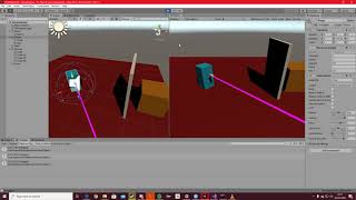 Unity raycast & linerenderer test