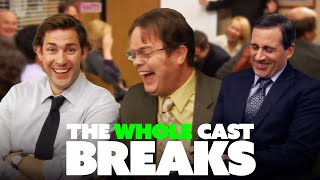the office bloopers but the ENTIRE cast breaks | Comedy Bites
