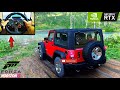 Jeep Wrangler Rubicon - Off-road King Forza Horizon 5 | Logitech g29 gameplay