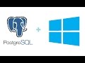 How to Install PostgreSQL & pgAdmin 4 on Windows 10