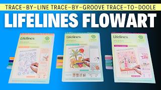 Lifelines Flow Art Activity Pad Comparison: Trace By Line, Trace By Groove & Trace To Doodle Review