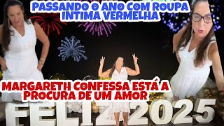 ❤️VIRGÍNIA FONSECA MARGARETH CONFESSA QUE ESTÁ A PROCURA DE UM AMOR PASSANDO O ANO DE ROUPA VERMELHA