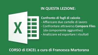 Excel tutorial 27: Come confrontare due file Excel