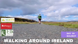 Wild Camping in the Mountains - Galway | Day 39 Walking Around Ireland