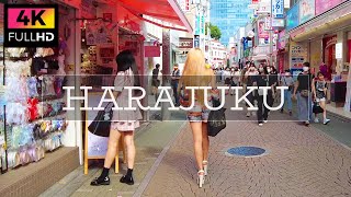 【4K】Walk around Takeshita Street in Harajuku, Tokyo. (Aug. 2022) | 東京 原宿駅周辺 竹下通りを散歩