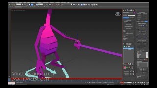 3D Studio Max tutorial - IK Targets on a CAT Rig