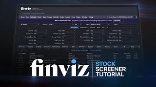 Finviz Stock Screener Tutorial 2026 (Complete Guide)