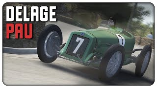 Delage Hotlap at Pau - HSS Voiturette Championship - Assetto Corsa