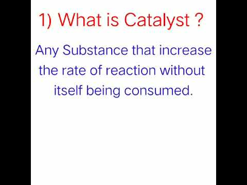 Chemical reactions and equations class 10th chapter 1 Notes | what is catalyst | #shorts