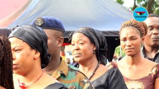 Tears flow at Major Mahama's funeral