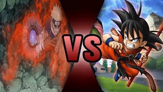 Kid Goku vs. Kid Naruto-Loquendo