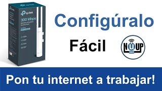 Extiende o amplia el área de tu WiFi con del EAP110 Outdoor de Tp-Link