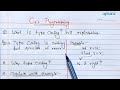 Datatypes TypeCasting | C++ Programming