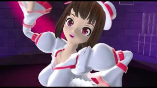 #MMD【MMD】オリジナルモデル メタセ愛子さんで　ミラクルペイント