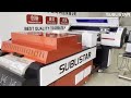 SUBLISTAR workshop DTF printer display