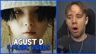 REACTING TO AGUST D — GIVE IT TO ME • DAECHWITA • HAEGEUM • PEOPLE PT.2 (FEAT. IU)