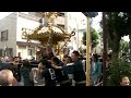 2010年10月17日　　鹿島神社祭礼、宮本会の大神輿渡行3