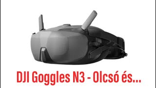 Az új olcsó DJI Goggles N3 - Drone Hungary - Drón teszt