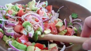 Avocado and Tomato Salad