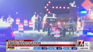 Woman seriously hurt in Raleigh crash that shut part of I-440 west