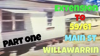 Extension to no 59/61 Main Street Willawarrin 1992