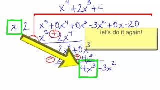 long division with polynomials (place holders needed)