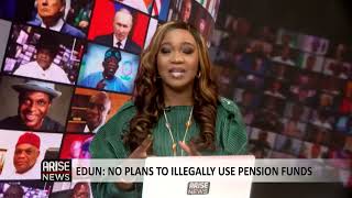 The Morning Show: No Plans to Legally Use Pension Funds - Edun