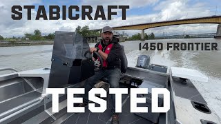 Stabicraft 1450 Frontier Walkthrough and Water Test