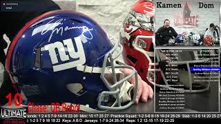 Eli Manning Giants Authentic Helmet - 02/14/2025 6 P.M. Show Live Breaks