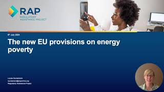 The new EU provisions on energy poverty