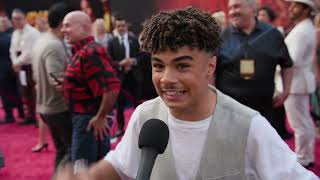 Indiana Jones and the Dial of Destiny Los Angeles Premiere - itw Ethann Isidore (Official video)