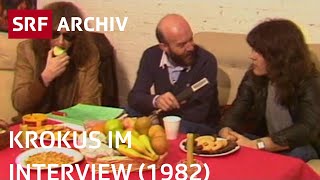 Krokus-Interview mit Chris von Rohr und Freddy Steady (1982) | SRF Archiv