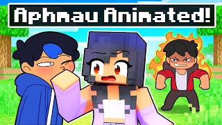 Minecraft but my FRIENDS are ANIMATED!