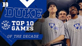 Best of the Decade: Top 10 Games of 2010s #DukeDecade