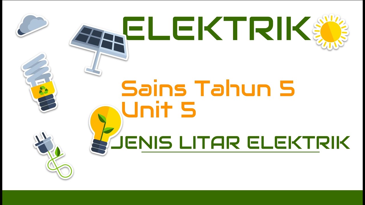 Sains Tahun 5 | Elektrik | Jenis Litar Elektrik | - YouTube