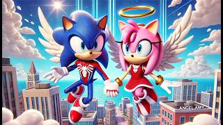 BREWING CUTE BABY \u0026 BREWING CUTE PREGNANT!! Sonic Spider and Angel Amy Sky Adventure | Sonic Prime 3