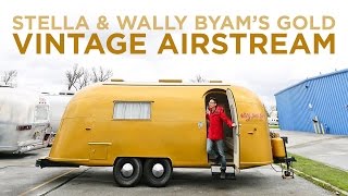 Stella \u0026 Wally Byam's Gold Vintage Airstream | #EndlessCaravan