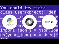 How to convert JSON data into a Python object?