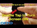 How to Enable Double Tap to Turn Screen ON in Oppo A5s | Screen Off Gestures