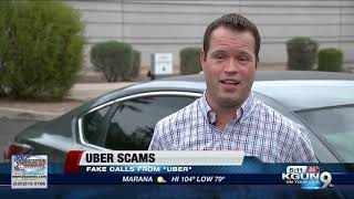 Scammers target Uber driver's pay