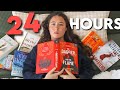 Reading as many books as possible in 24 hours...| 24 hr readathon