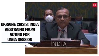 Ukraine crisis: India abstains from UNSC procedural vote to call for General Assembly session