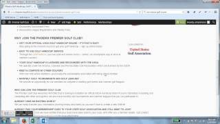 How to Get a USGA Golf Handicap Online with The Premier Golf Club