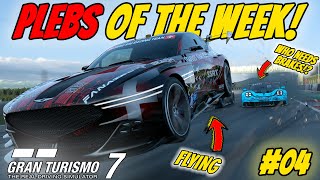 😡 THIS is NOT Acceptable... HUGE Crashes sent cars FLYING! || Plebs of the Week 04 - Gran Turismo 7