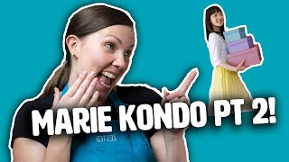 Marie Kondo'ing My Storage Closet | KonMari Declutter | Zested Foods