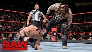 Seth Rollins vs. Bray Wyatt- Raw, May 15, 2017