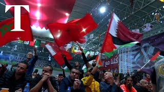 Moroccan fans “proud and sad” after losing World Cup semi-final to France