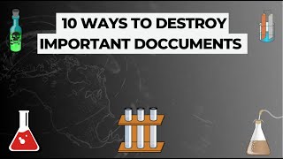 10 Ways To Destroy Important Documents for Home Safety